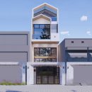 Nhà Phố 5mx12m với thiết kế đẹp hiện đại, tinh tế và sang trọng trên từng đường nét.