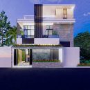 Nhà vườn nhỏ gọn, hiện đại và sang trọng với thiết kế tối ưu nhất trên diện tích đất chỉ 50m2.